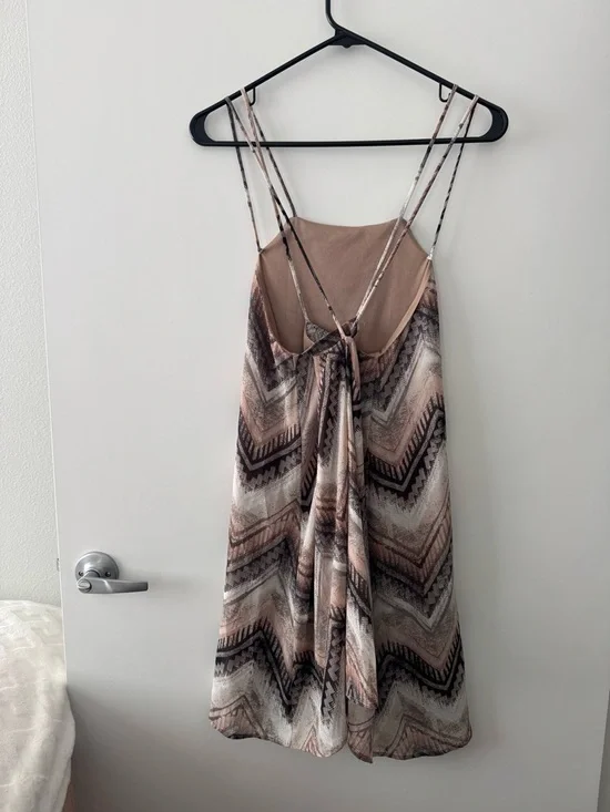 The Impeccable Pig Chevron Mini Dress - Picture 2 of 3